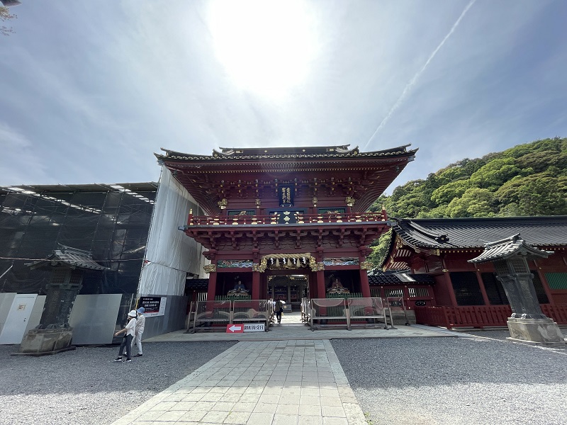 神部神社・浅間神社の楼門（静岡浅間神社）