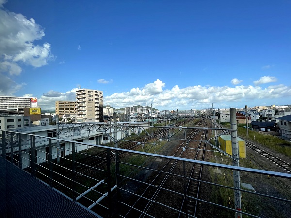 JR島田駅（静岡市方面を望む）