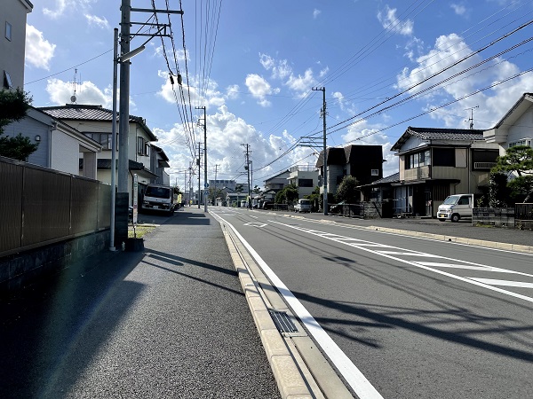 島田宿（街道の風景）