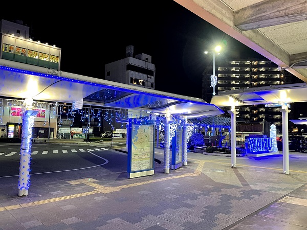 JR焼津駅（イルミネーション - バス停）