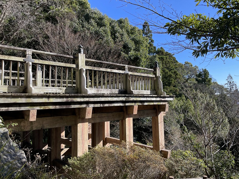 展望台を横から（清水山公園）