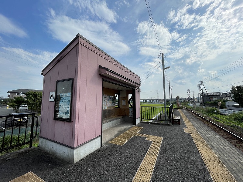 駅舎（天浜線 森町病院前駅）