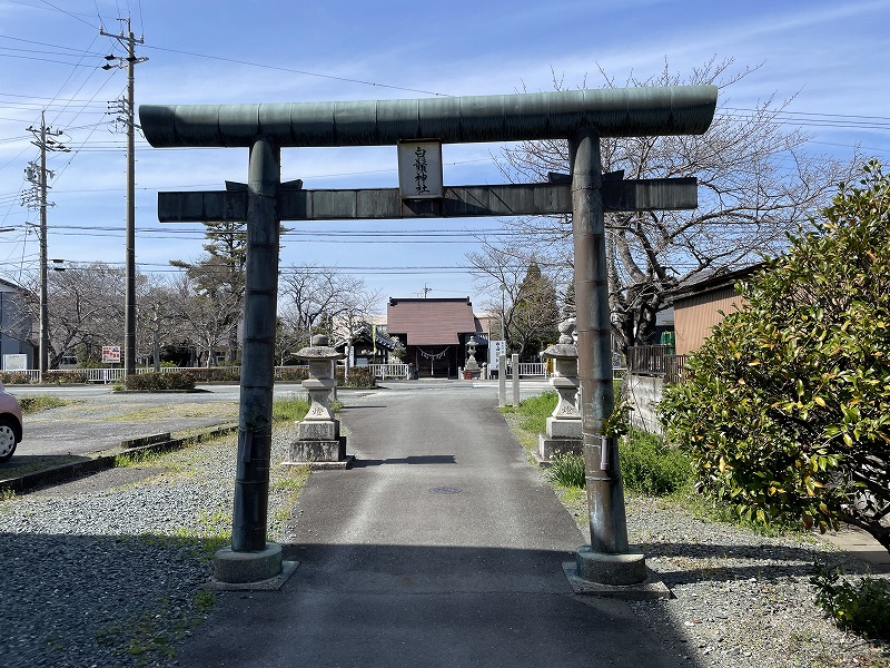 鳥居（袋井 白髭神社）