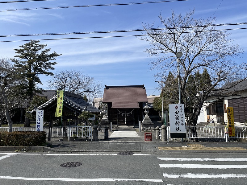 全景（袋井 白髭神社）