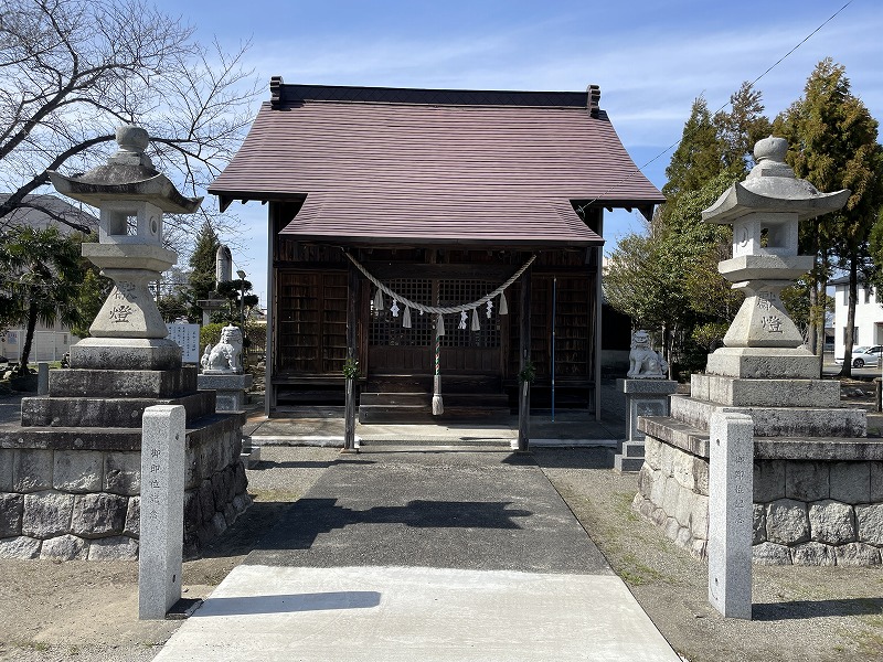 社殿（袋井 白髭神社）