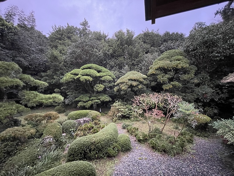 庭園（吐月峰柴屋寺）