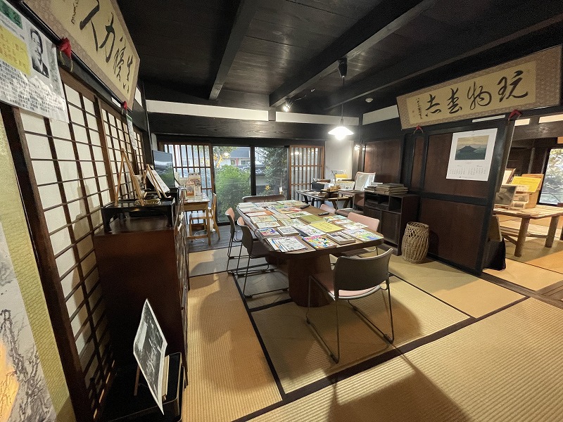 内部展示（金原明善翁生家・記念館）