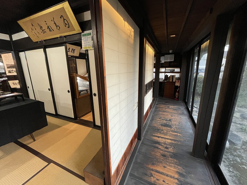 内部展示（金原明善翁生家・記念館）