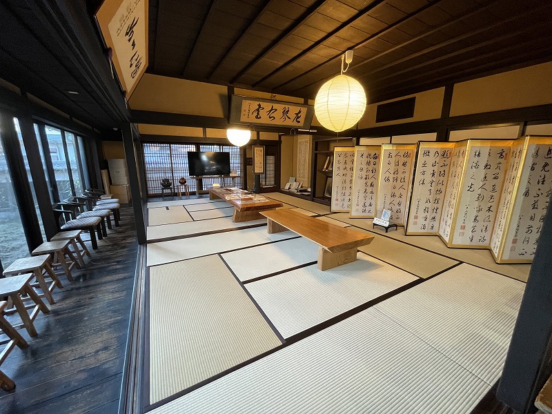 内部展示（金原明善翁生家・記念館）