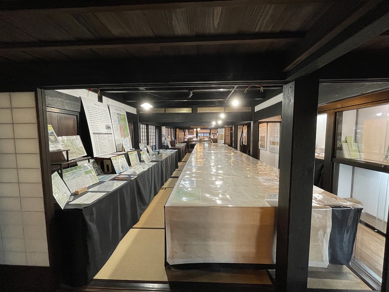 内部展示（金原明善翁生家・記念館）