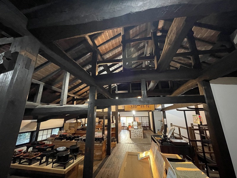 内部展示（金原明善翁生家・記念館）