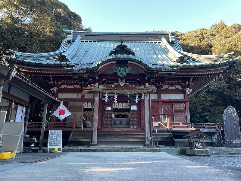拝殿（大頭龍神社）