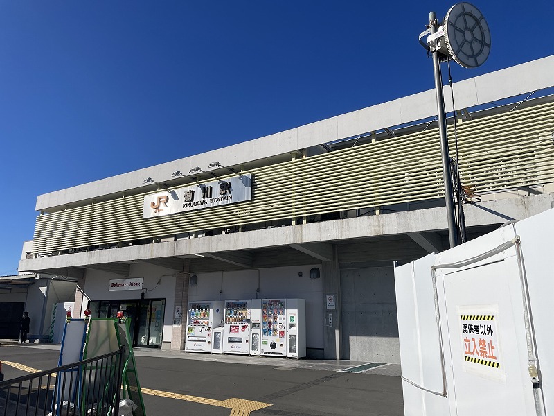 駅舎（JR菊川駅）