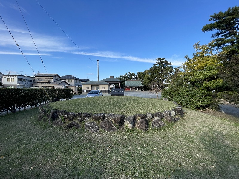 西之島学校跡（若宮八幡宮）
