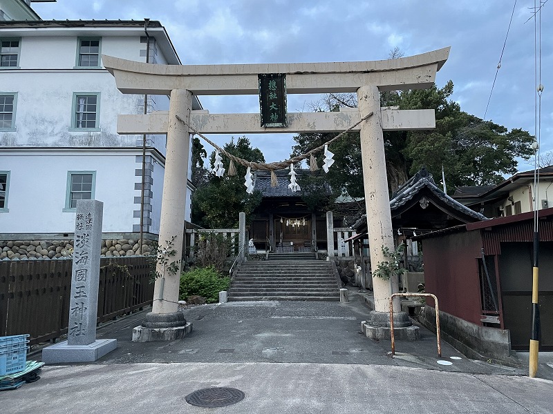 鳥居（遠江國総社 淡海國玉神社）