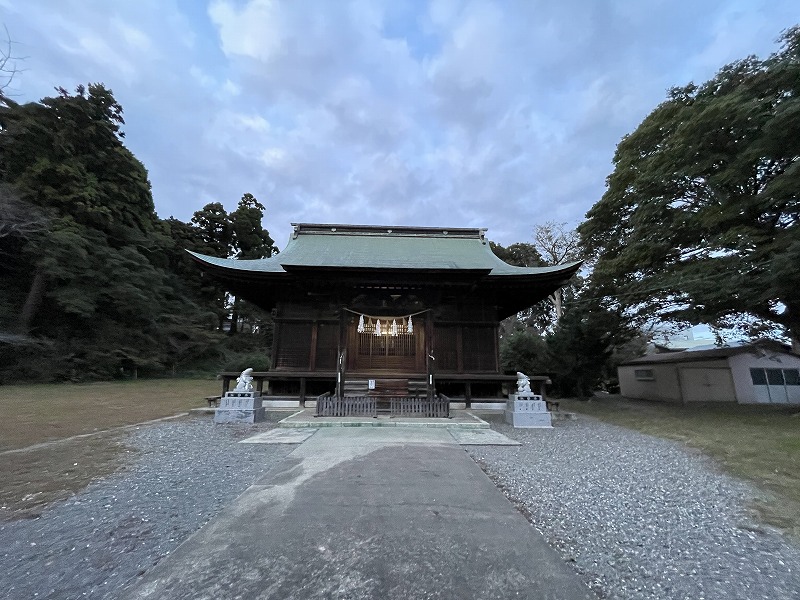 拝殿（遠江國総社 淡海國玉神社）