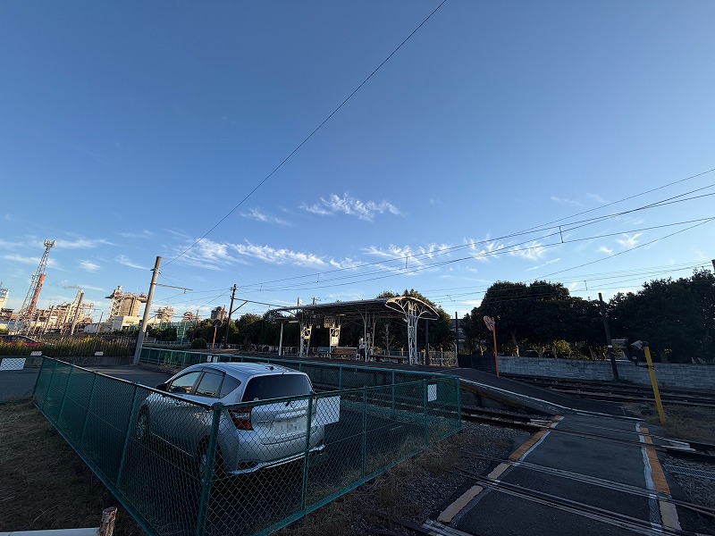 ホーム（岳南電車 岳南原田駅）