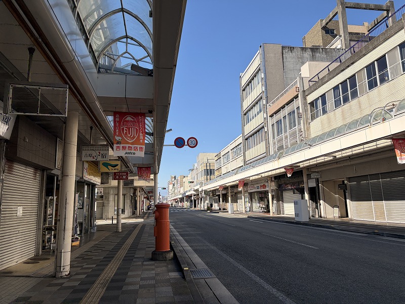 吉原商店街 円筒形ポスト