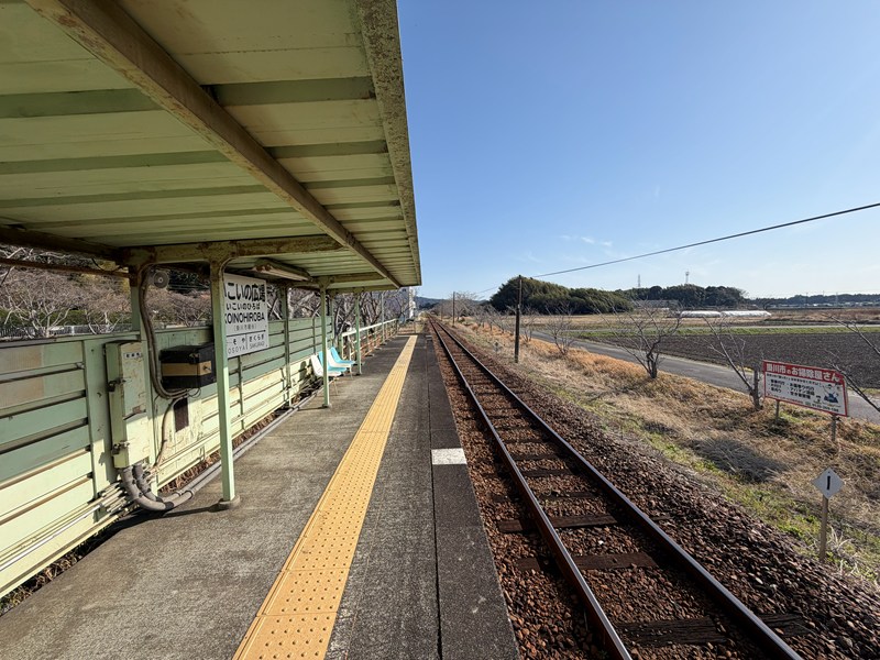 ホーム（天浜線 いこいの広場駅）