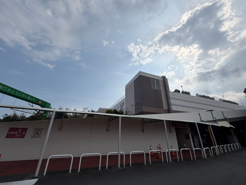 建屋北側(イオン清水店)