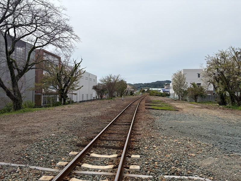 天浜線 気賀駅（線路）